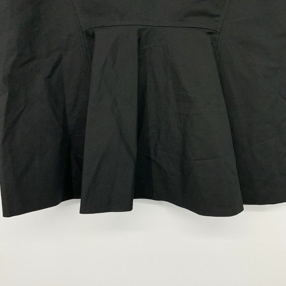 Lafayette 148 New York Skirt Black Pencil Straight High Waist - Picture 8 of 8